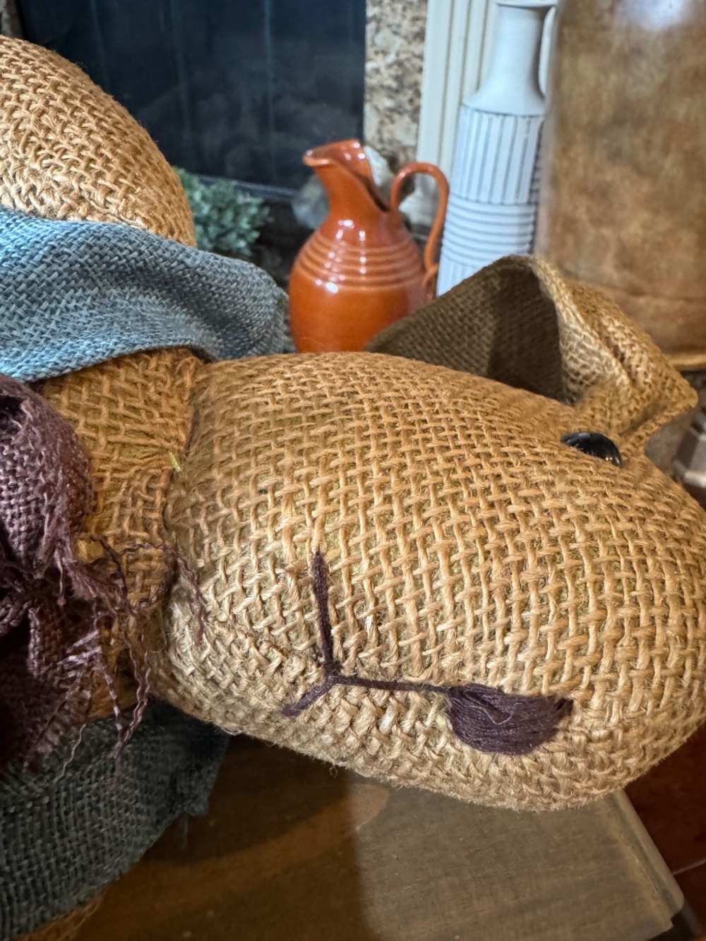 2 feet tall 70’s burlap bunny. - Picture 13 of 13